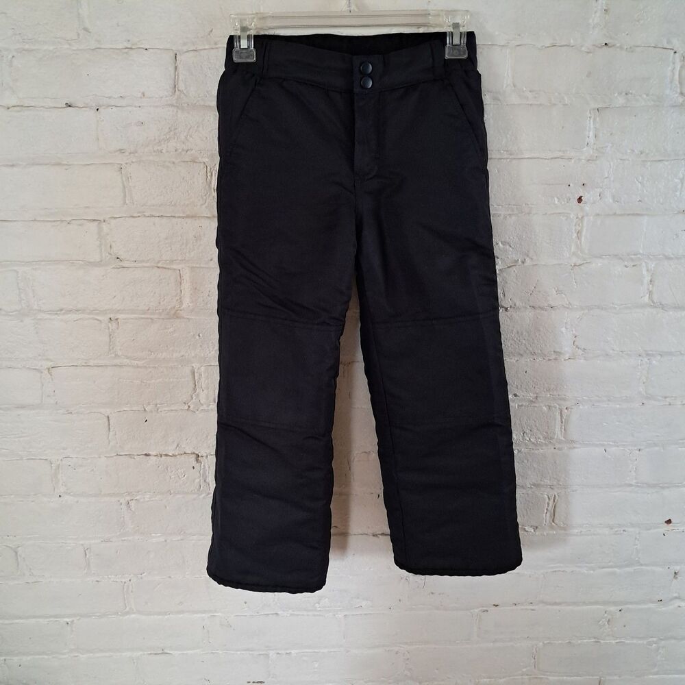 Kids Falls Creek X(6/6X) Black Snow Pants Ski Pants Adjustable Waist Winter